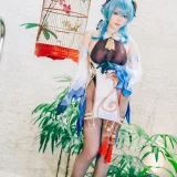 霜月shimo《Ganyu》主题写真：15张全套美图