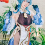 霜月shimo《Ganyu》主题写真：15张全套美图