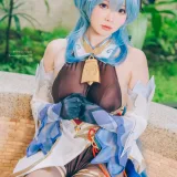 霜月shimo《Ganyu》主题写真：15张全套美图