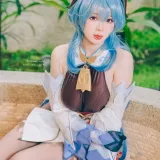 霜月shimo《Ganyu》主题写真：15张全套美图