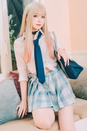 霜月shimo《Kitagawa Marin》主题写真：16张全套美图