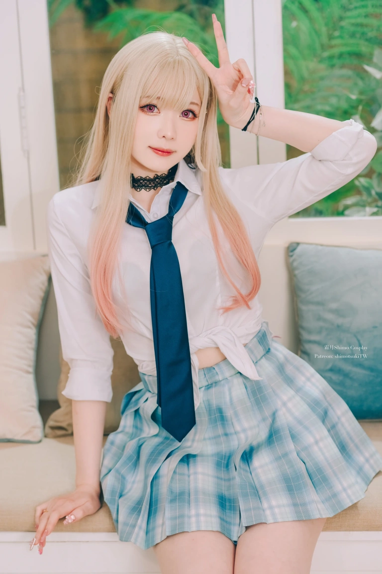 霜月shimo《Kitagawa Marin》主题写真：16张全套美图
