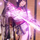 霜月shimo《Raiden Shogun》主题写真：15张全套美图