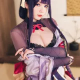 霜月shimo《Raiden Shogun》主题写真：15张全套美图