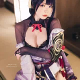 霜月shimo《Raiden Shogun》主题写真：15张全套美图