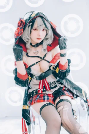 霜月shimo《Sakamata Chloe》主题写真：16张全套美图