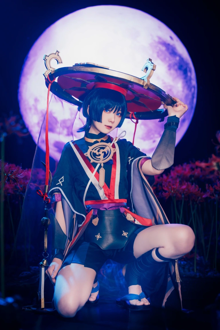 霜月shimo《Scaramouche》主题写真：12张全套美图