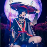 霜月shimo《Scaramouche》主题写真：12张全套美图
