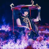 霜月shimo《Scaramouche》主题写真：12张全套美图