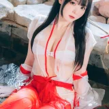 霜月shimo《See Through Miko》主题写真：42张全套美图