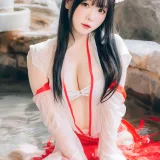 霜月shimo《See Through Miko》主题写真：42张全套美图