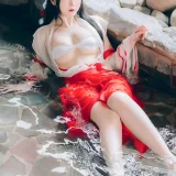 霜月shimo《See Through Miko》主题写真：42张全套美图