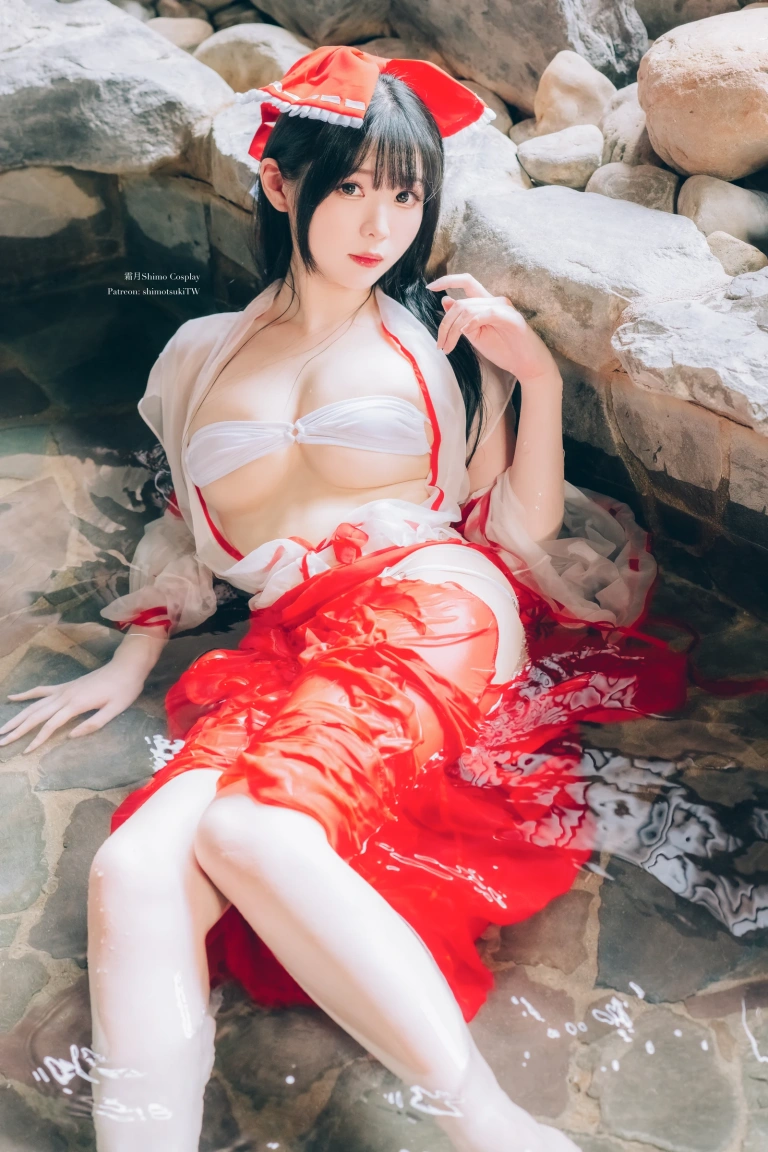 霜月shimo《See Through Miko》主题写真：42张全套美图