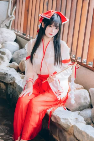 霜月shimo《See Through Miko》主题写真：42张全套美图
