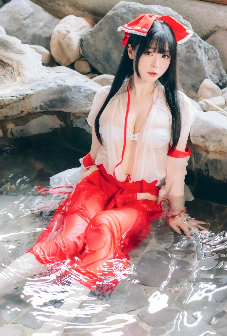 霜月shimo《See Through Miko》主题写真：42张全套美图