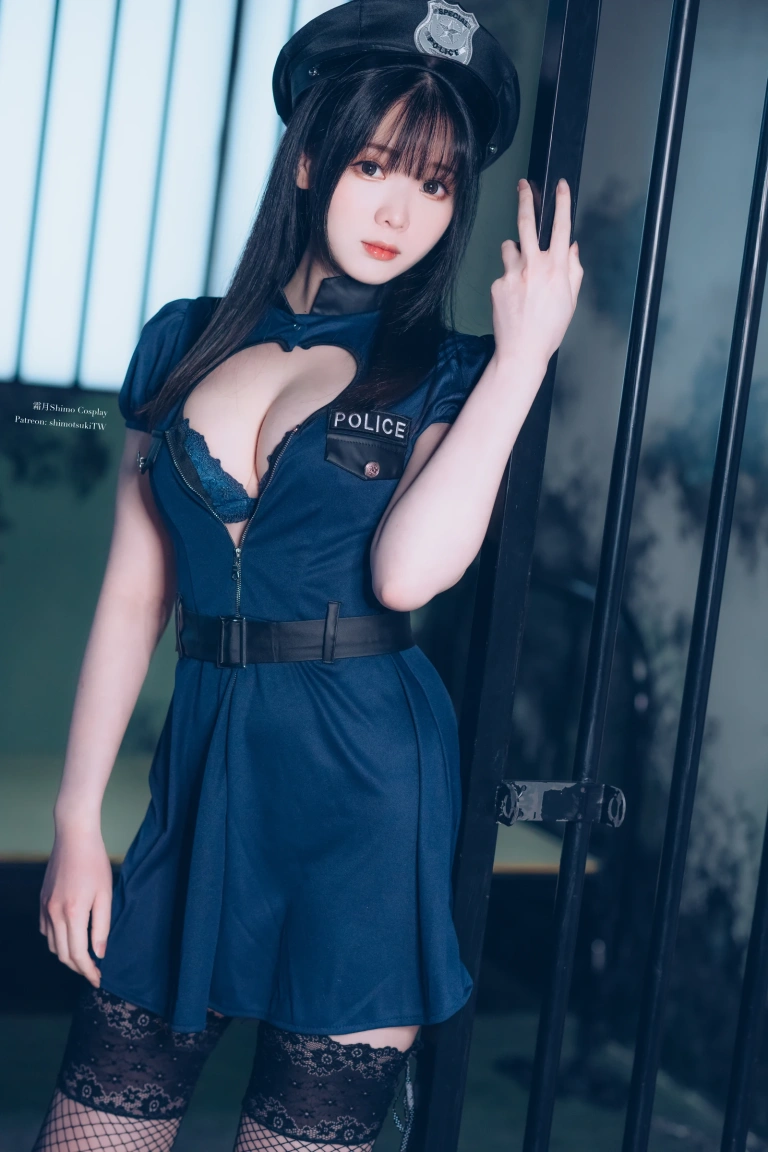 霜月shimo《Police》主题写真：51张全套美图