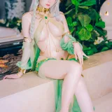 霜月shimo《Nahida Genshin Impact》主题写真：24张全套美图