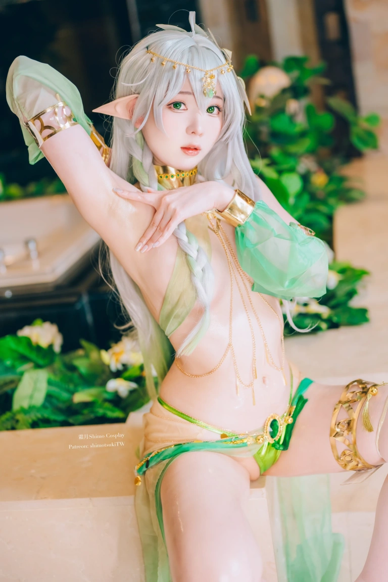 霜月shimo《Nahida Genshin Impact》主题写真：24张全套美图