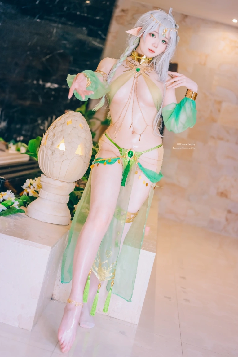 霜月shimo《Nahida Genshin Impact》主题写真：24张全套美图