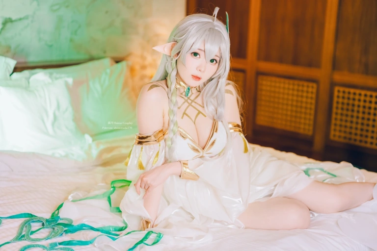霜月shimo《Nahida Genshin Impact》主题写真：24张全套美图