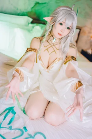 霜月shimo《Nahida Genshin Impact》主题写真：24张全套美图