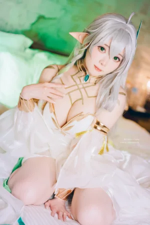 霜月shimo《Nahida Genshin Impact》主题写真：24张全套美图