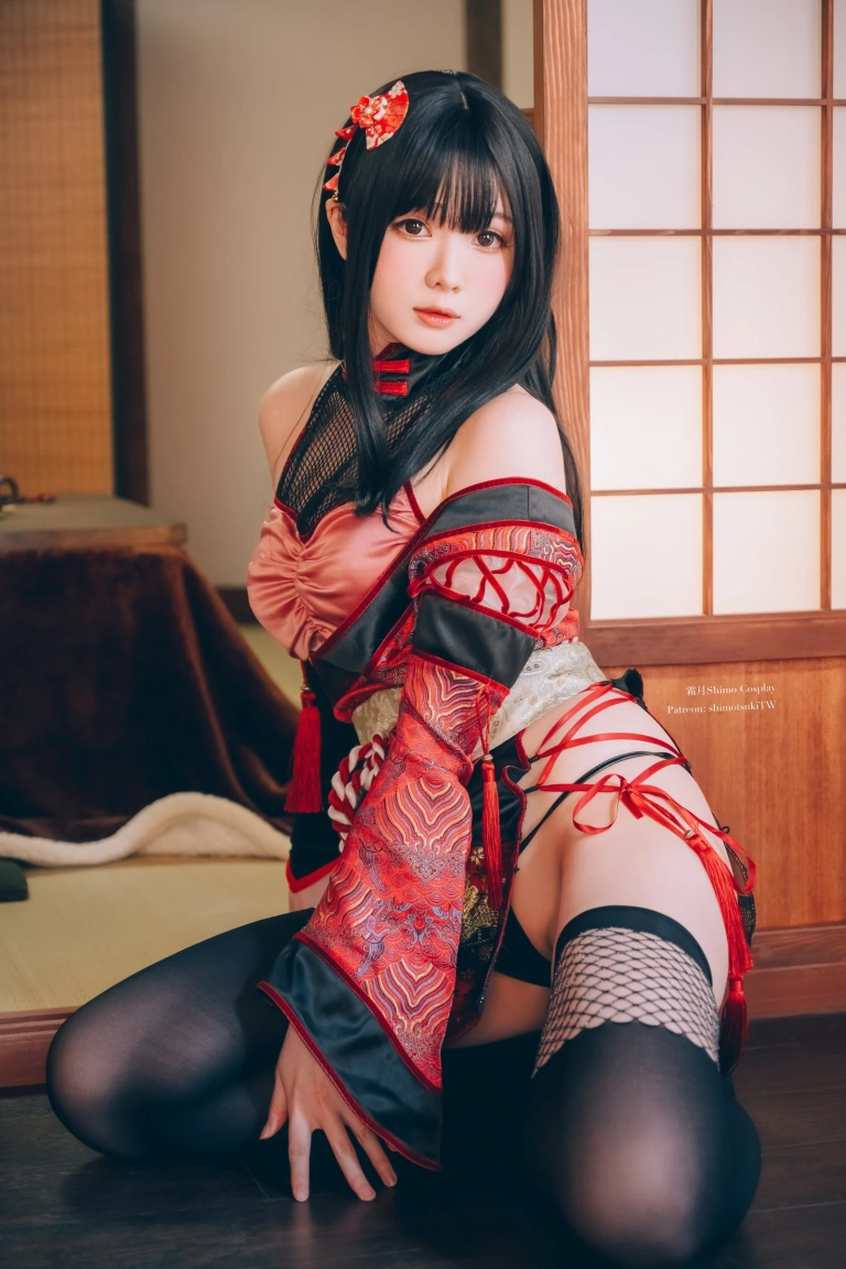 霜月shimo《Sexy Ninja》主题写真：21张全套美图