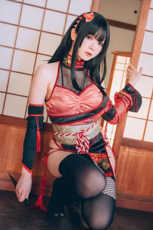 霜月shimo《Sexy Ninja》主题写真：21张全套美图