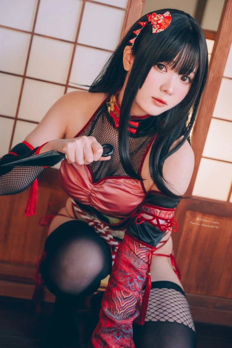 霜月shimo《Sexy Ninja》主题写真：21张全套美图