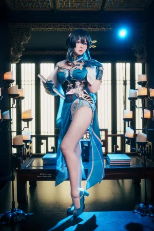 霜月shimo《阮梅》主题写真：20张全套美图