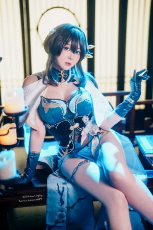 霜月shimo《阮梅》主题写真：20张全套美图