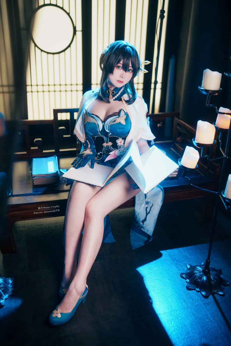 霜月shimo《阮梅》主题写真：20张全套美图