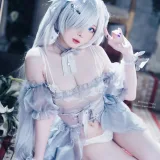 霜月shimo《灰姑娘Cinderella》主题写真：22张全套美图