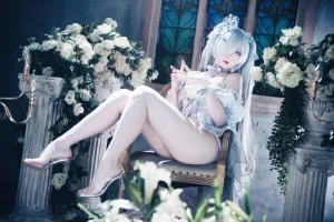 霜月shimo《灰姑娘Cinderella》主题写真：22张全套美图