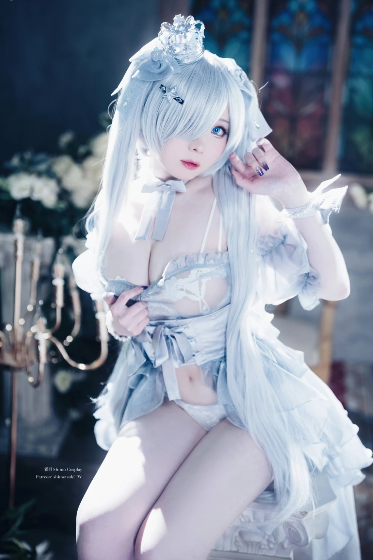 霜月shimo《灰姑娘Cinderella》主题写真：22张全套美图