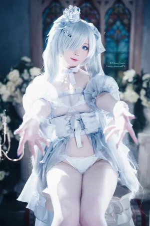 霜月shimo《灰姑娘Cinderella》主题写真：22张全套美图