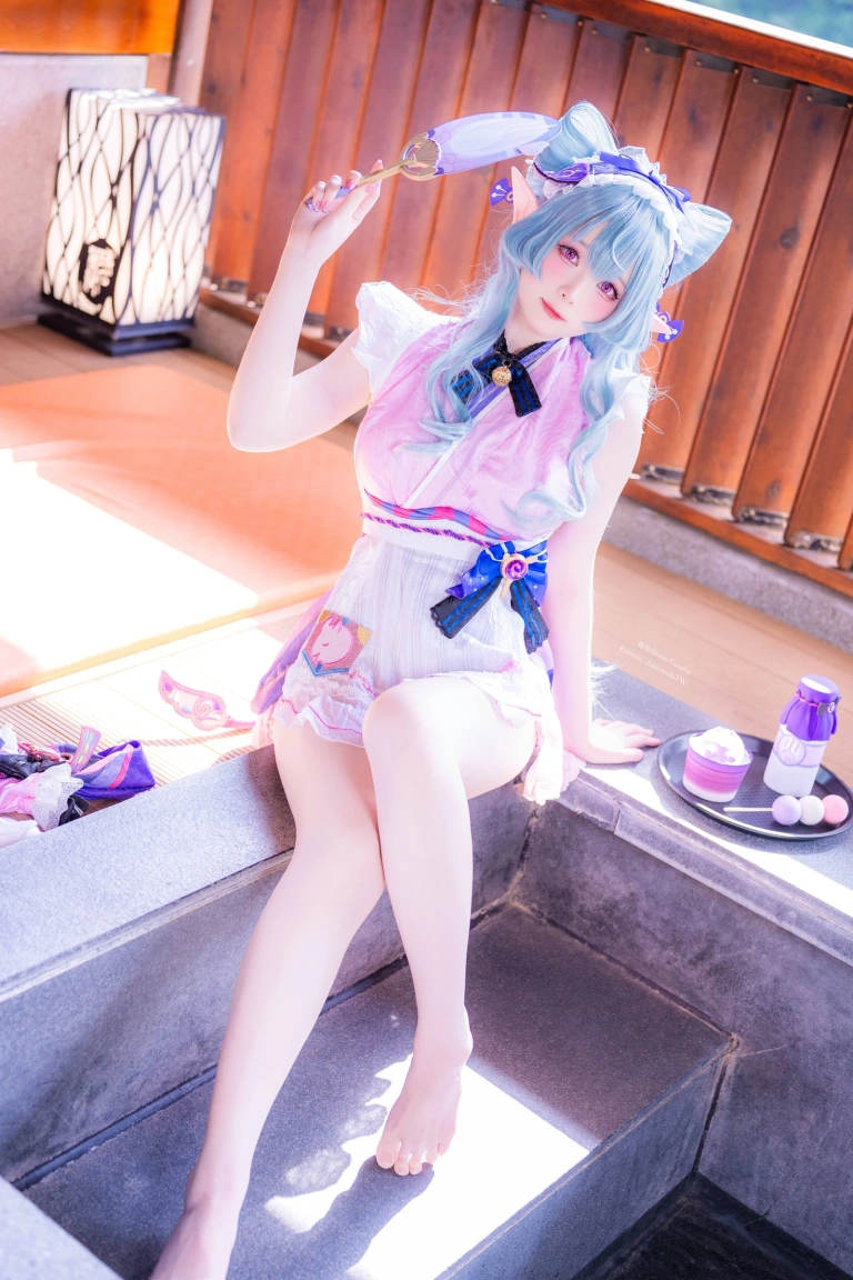 霜月shimo《原神 梦见月瑞希》主题写真：29张全套美图