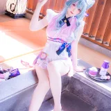 霜月shimo《原神 梦见月瑞希》主题写真：29张全套美图