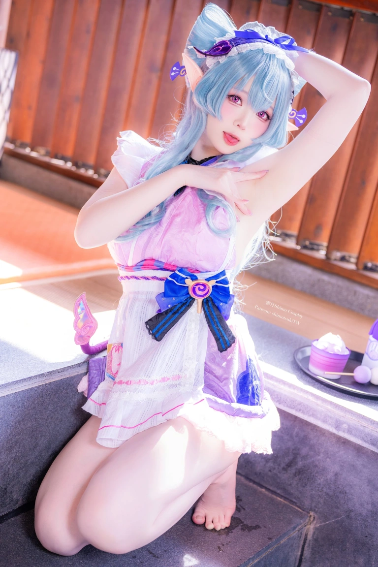 霜月shimo《原神 梦见月瑞希》主题写真：29张全套美图
