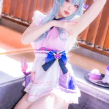 霜月shimo《原神 梦见月瑞希》主题写真：29张全套美图