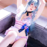 霜月shimo《原神 梦见月瑞希》主题写真：29张全套美图