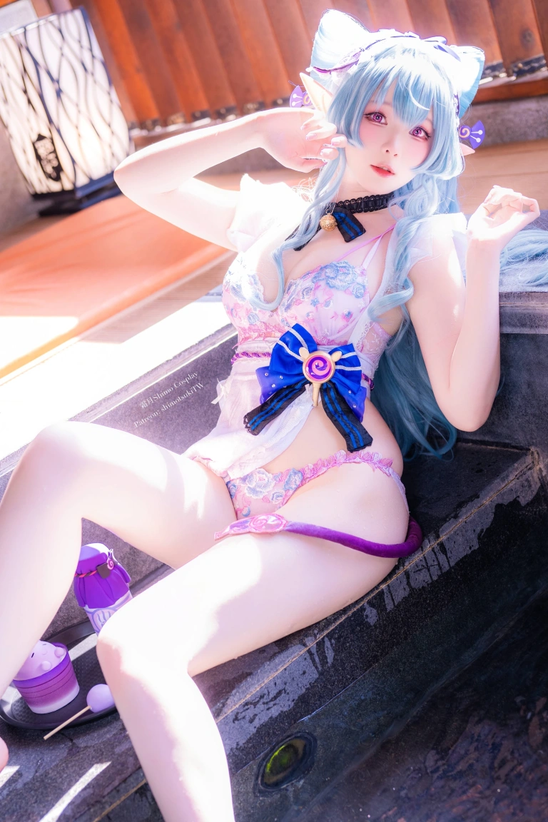 霜月shimo《原神 梦见月瑞希》主题写真：29张全套美图