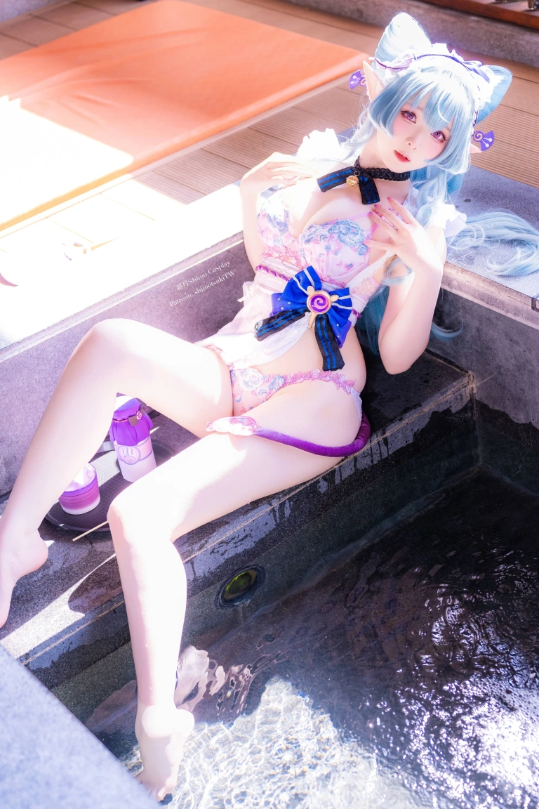 霜月shimo《原神 梦见月瑞希》主题写真：29张全套美图