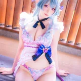 霜月shimo《原神 梦见月瑞希》主题写真：29张全套美图