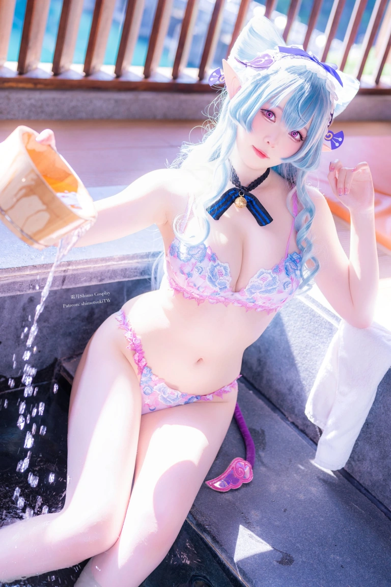 霜月shimo《原神 梦见月瑞希》主题写真：29张全套美图
