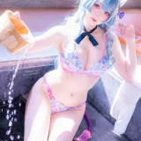 霜月shimo《原神 梦见月瑞希》主题写真：29张全套美图