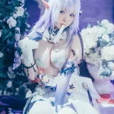 霜月shimo《崩坏星穹铁道 遐蝶》主题写真：23张全套美图