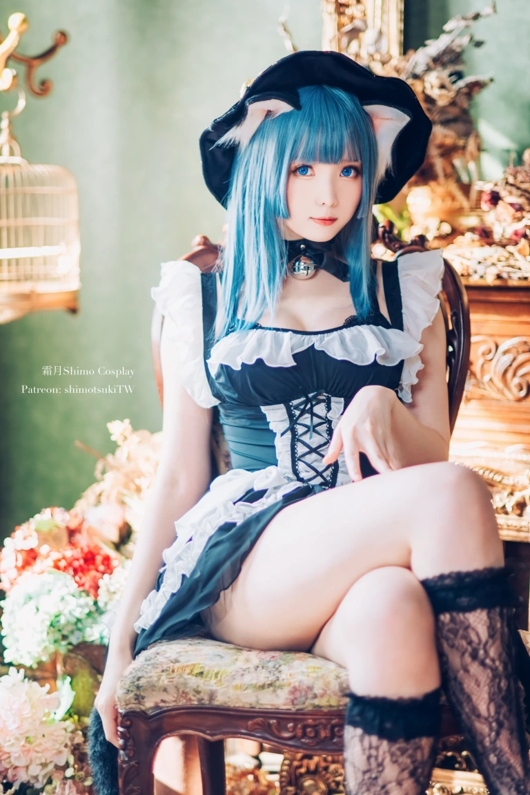 霜月shimo《Original Cat Witch》主题写真：14张全套美图