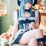 霜月shimo《Original Cat Witch》主题写真：14张全套美图