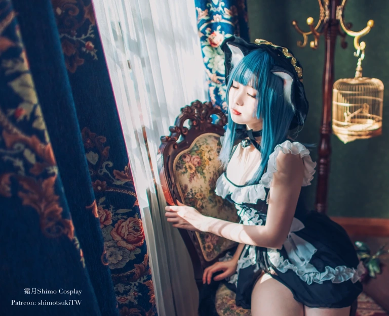 霜月shimo《Original Cat Witch》主题写真：14张全套美图